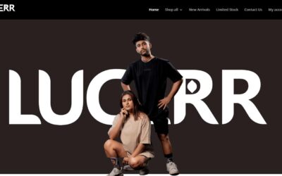 E-Commerce Website for Lugerr Clothing Store