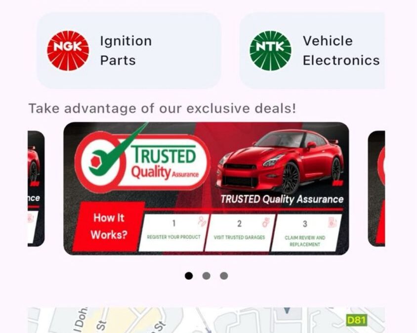 Trusted Prog Mobile App UI